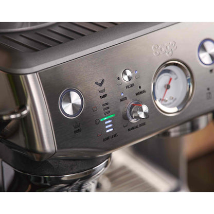 Sage Barista Express Impress Espresso Machine - Stainless Steel