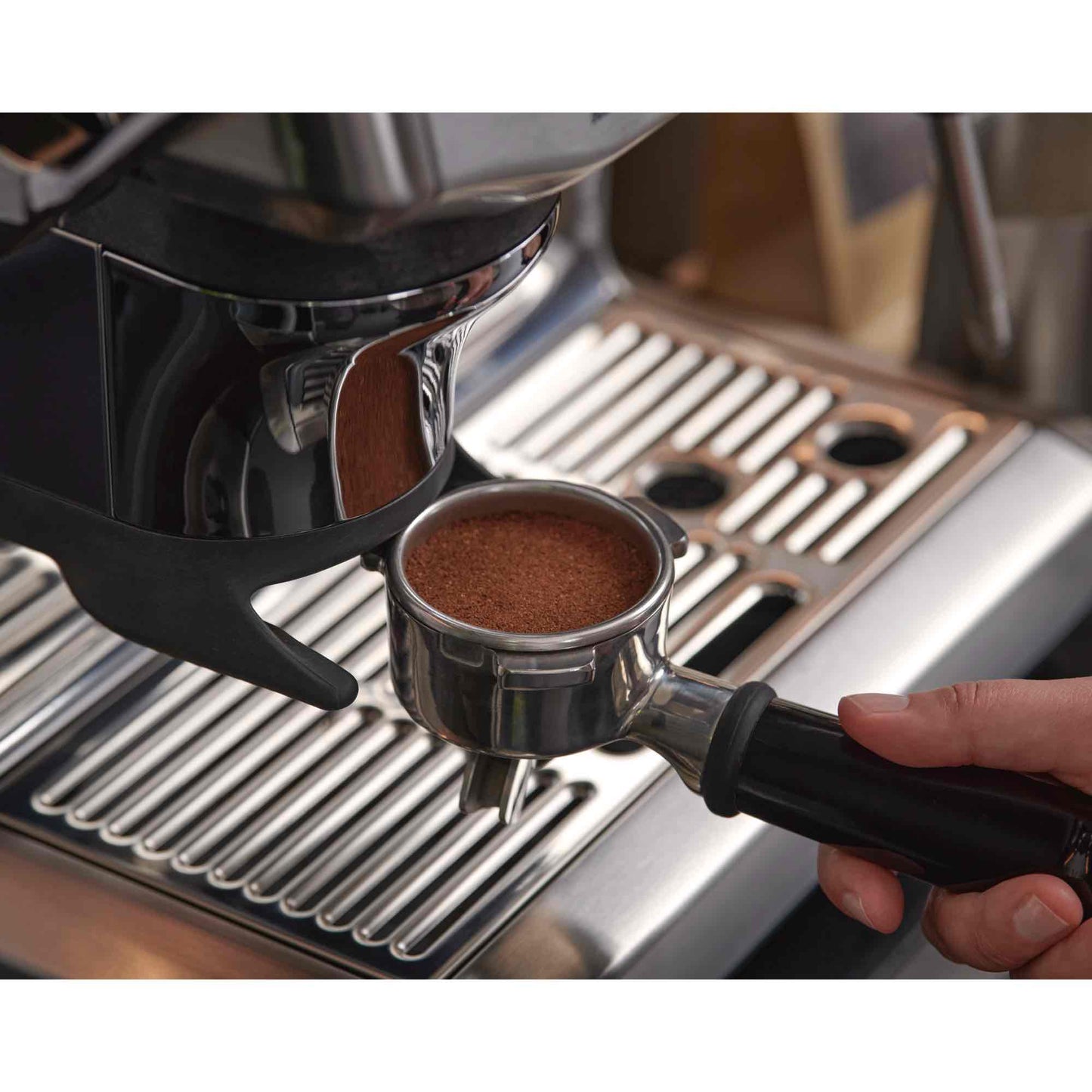 Sage Barista Express Impress Espresso Machine - Stainless Steel