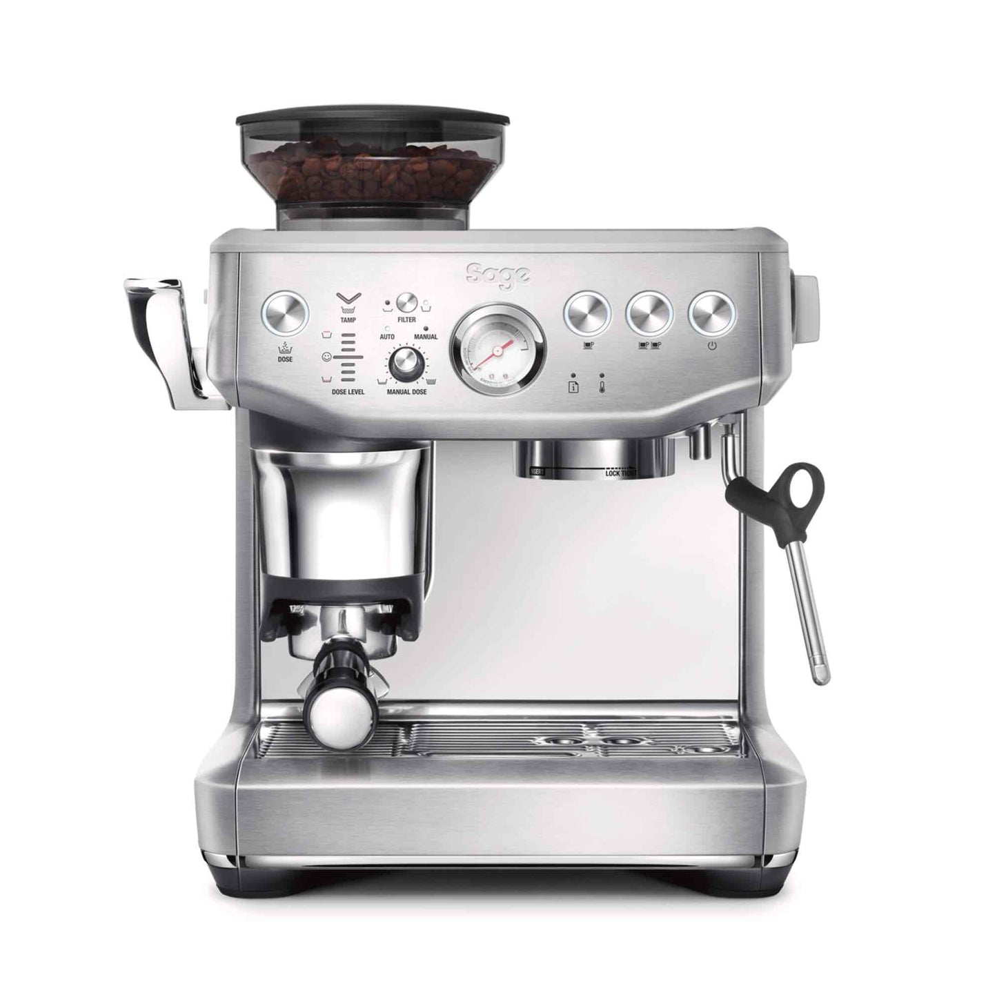 Sage Barista Express Impress Espresso Machine - Stainless Steel