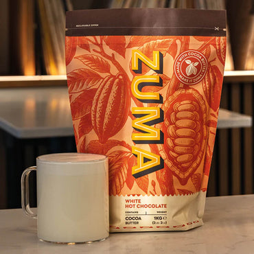 Zuma White Premium Hot Chocolate 1kg Bag