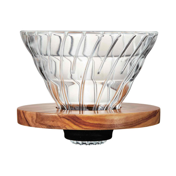 Hario V60 Glass Coffee Dripper 02 - Various Colours Available - 4 Cup