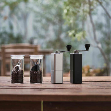 Hario Prism Coffee Hand Grinder - Black Aluminium