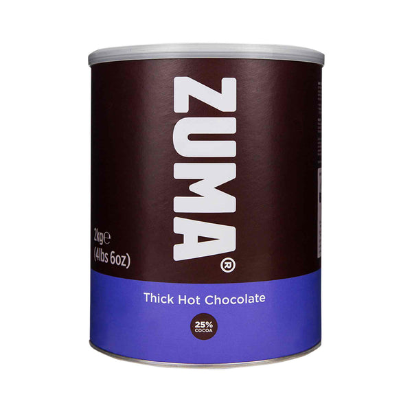 Zuma Thick Premium Hot Chocolate 25% Cocoa 2kg Tin