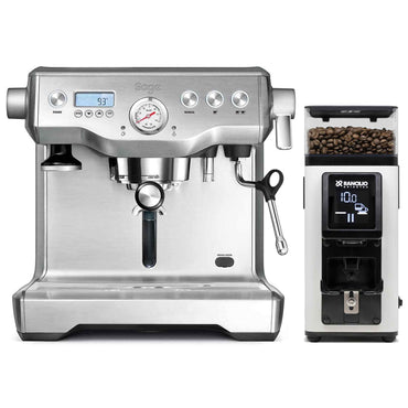Sage The Dual Boiler Espresso Machine + Rancilio Stile Grinder Package