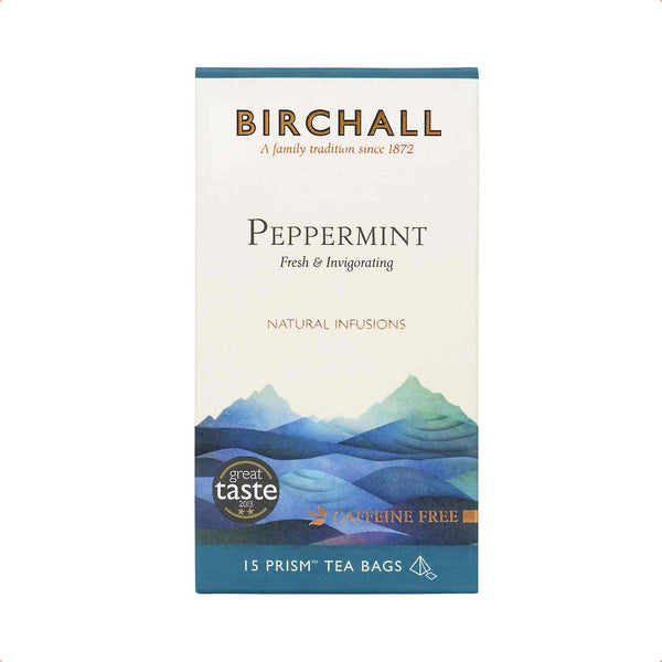 Birchall Peppermint Leaves Prism Tea Bags