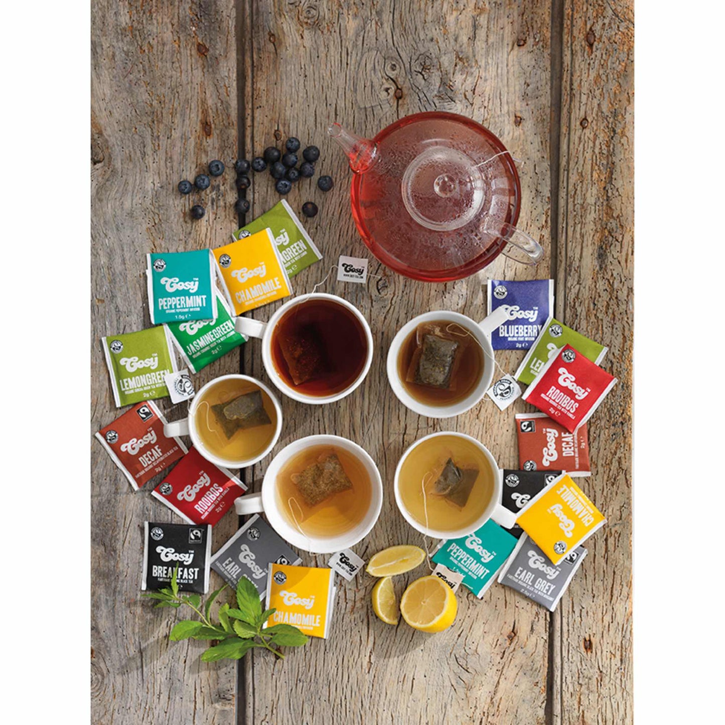 Cosy Lemon Green Organic Tea - 20 Bags