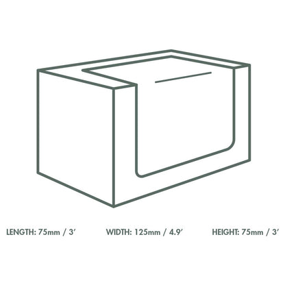 Vegware Compostable Bloomer Sandwich Kraft Box - Case of 500