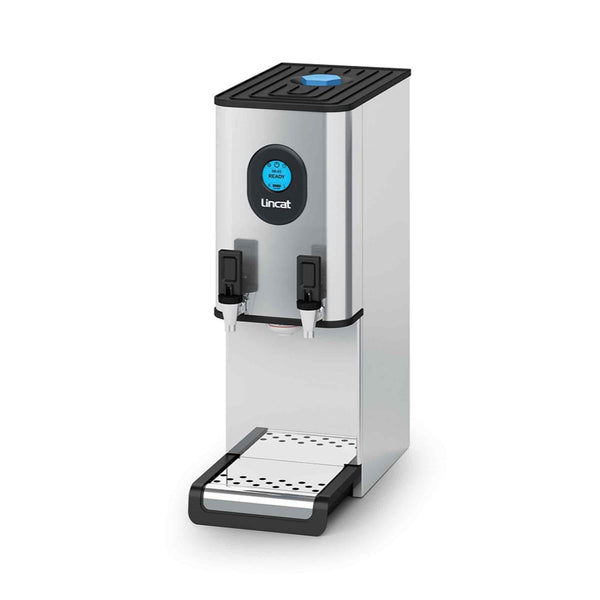 Lincat FilterFlow Counter Top Automatic Fill Twin Tap Water Boiler - 6kW - 250w x 525d x 685h - EB6TFX