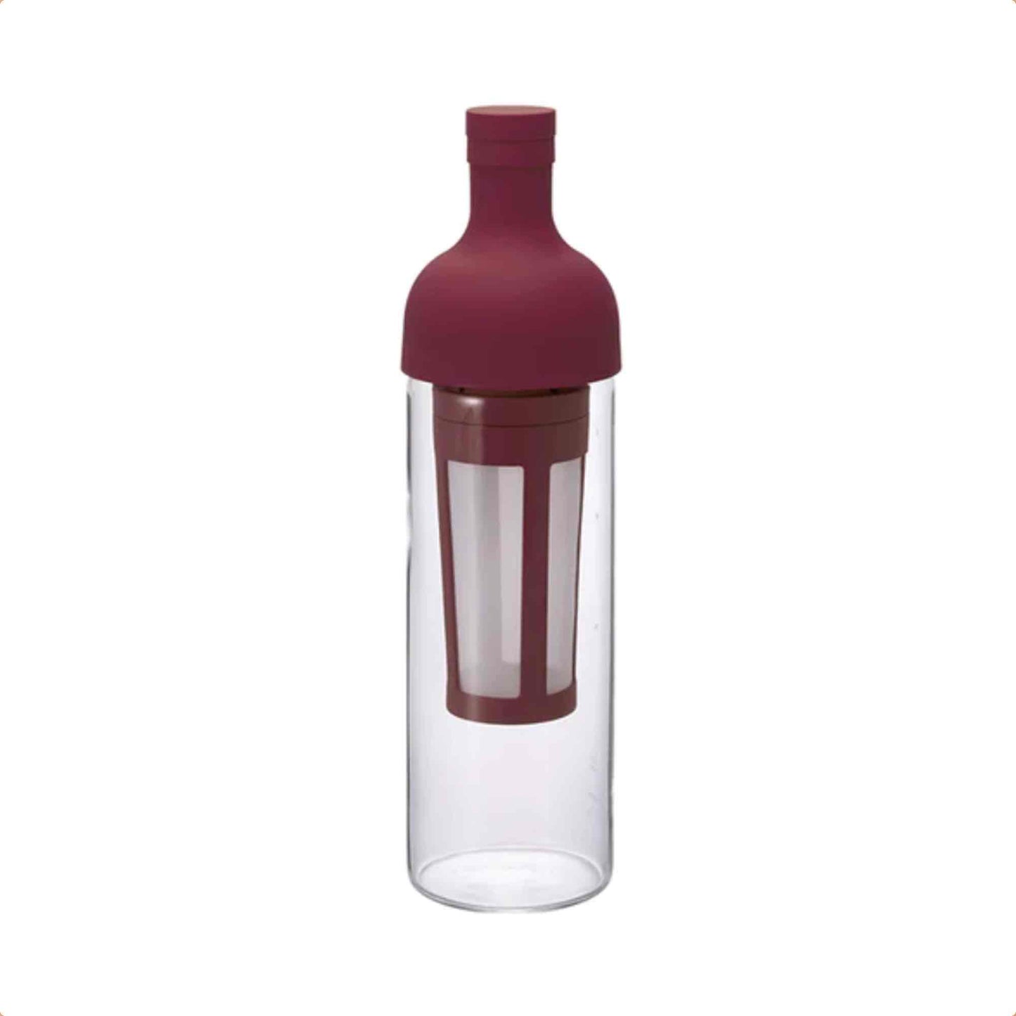 Hario Cold Brew Coffee Filter In A Bottle - Cranberry Red - 650ml