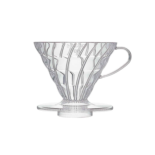 Hario V60 02 Plastic Drippers 1-4 Cup - Various Colours Available