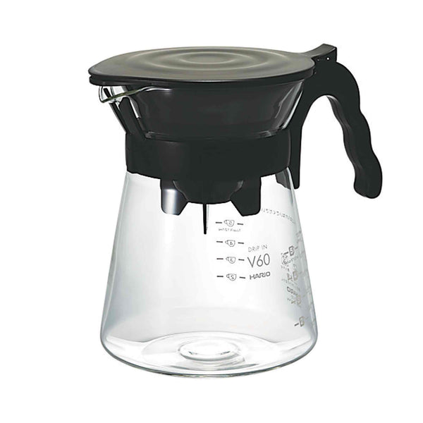 Hario V60 Drip In Server 02 Pour Over Coffee Maker - 1-4 Cup