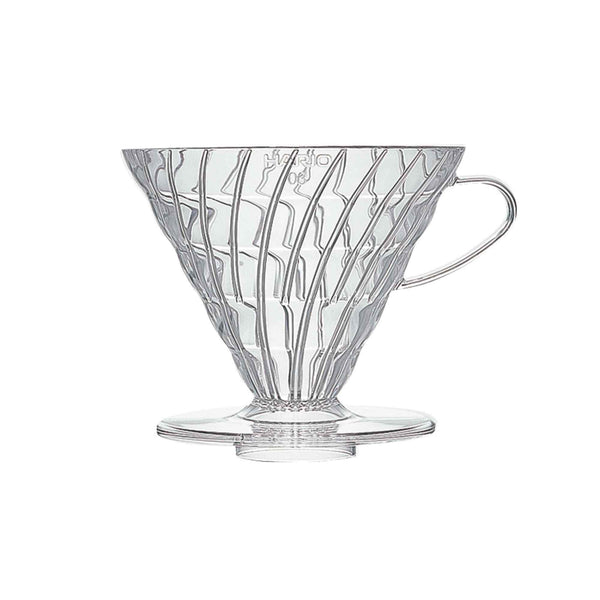 Hario V60 Coffee Dripper 03 - Clear Plastic - 6 Cup