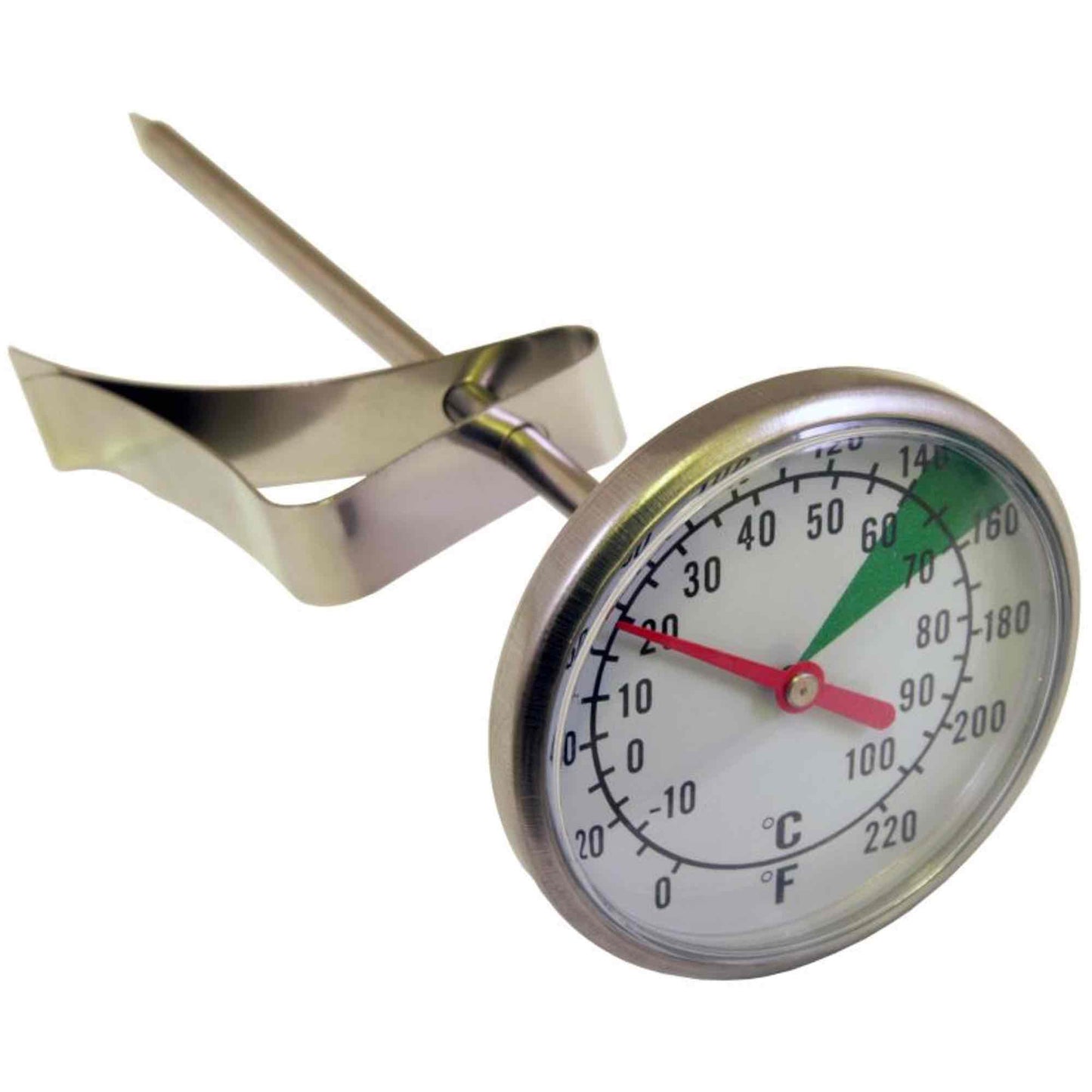 Motta Small Milk Jug Thermometer - Dual Dial - 5 Inch