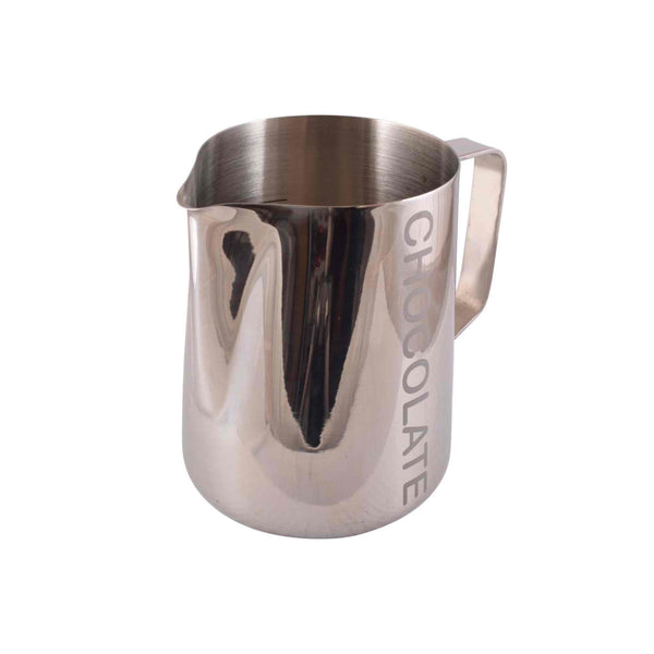 Chocolate Labeled Milk Foaming Jug - Stainless Steel - 1 Litre