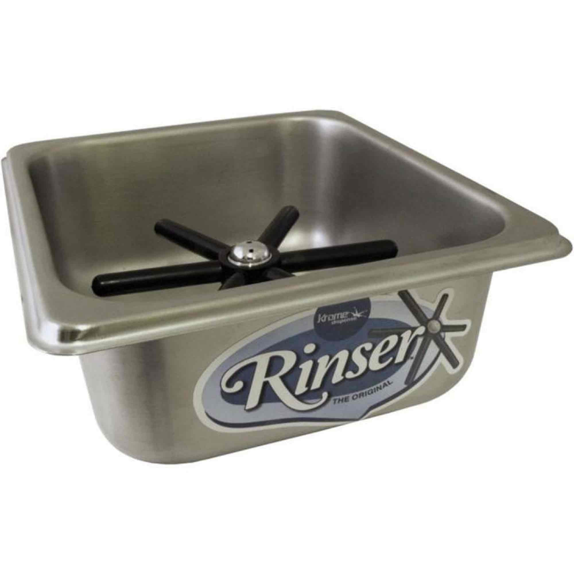Vertical Rincer Flush Mount Pitcher Rinser / Glass Rinser - 152mm (L) 140mm (W) 64mm