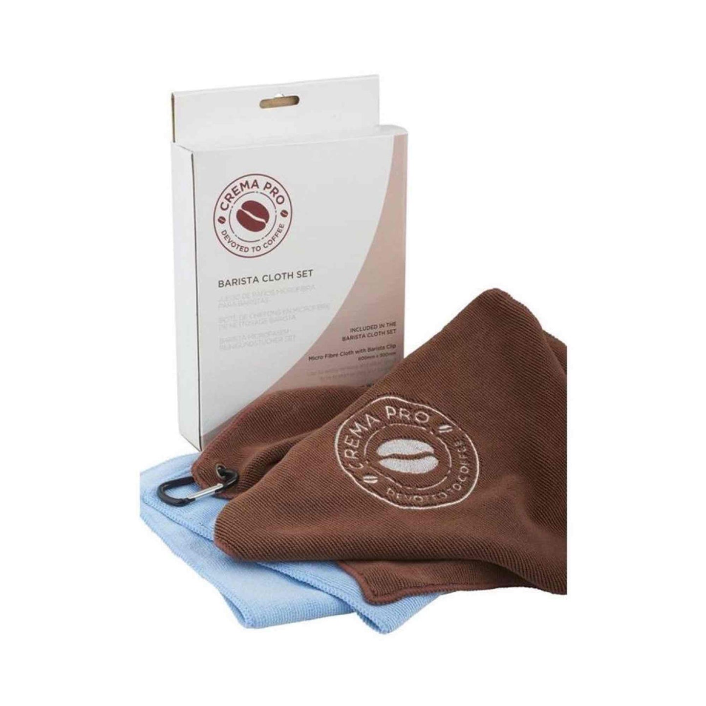 Crema Pro Microfibre Barista Cloth Pack - 2 Cloths