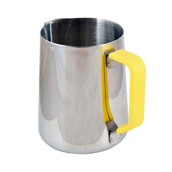 Yellow Handle Silicone Sleeve - For 1 Litre Milk Foaming Jug