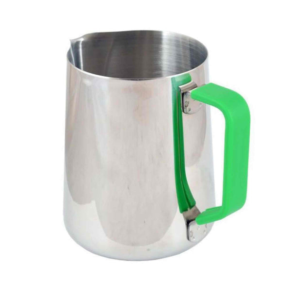 Green Handle Silicone Sleeve - For 1 Litre Milk Foaming Jug