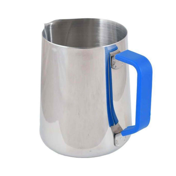 Blue Handle Silicone Sleeve - For 1 Litre Milk Foaming Jug