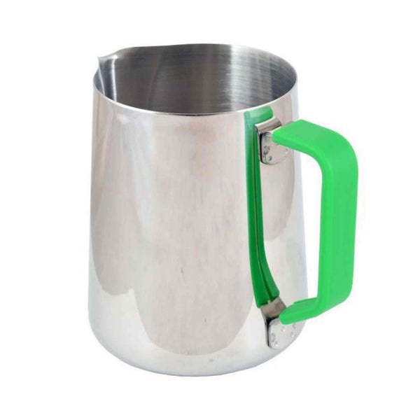 Green Handle Silicone Sleeve - For 0.6 Litre Milk Foaming Jug