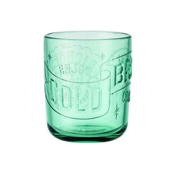 Kinto SCS Cold Brew Coffee Glass Tumbler Turquoise - 350ml - 12oz