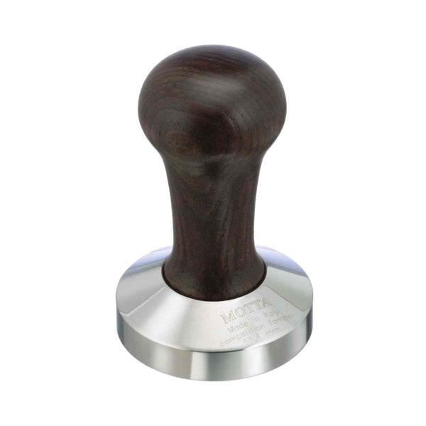 Motta Competition Tamper - Brown Wooden Handle - 58.4mm
