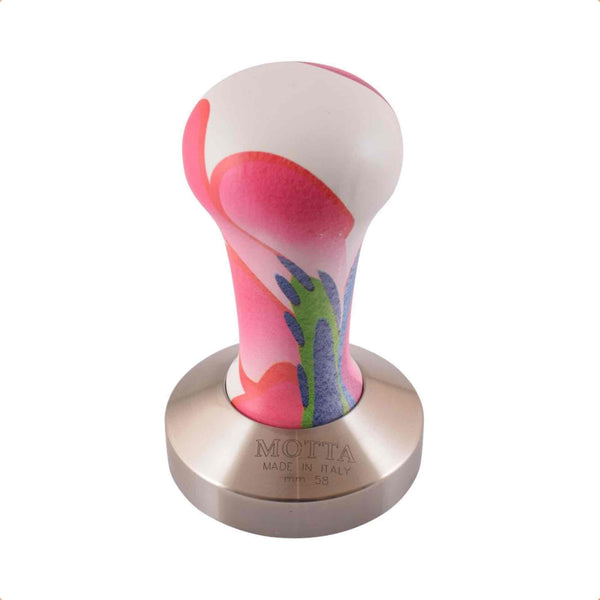 Motta Flower Tamper - Stainless Steel Base - 58mm