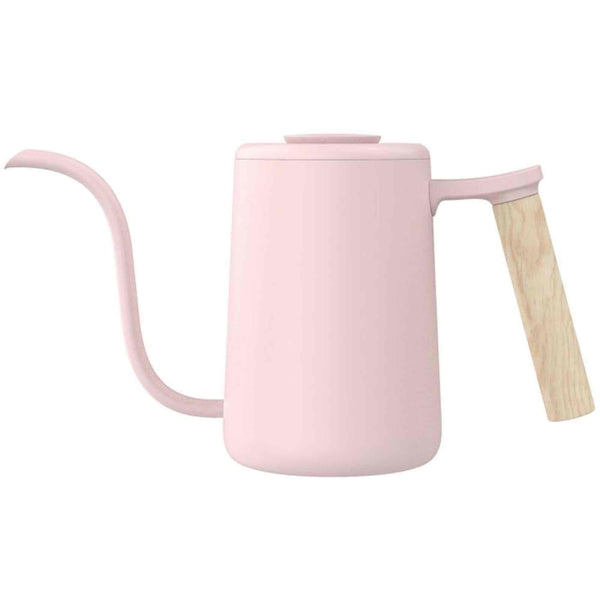 Timemore Pouring Kettle - Pink With Wooden Handle - 700ml