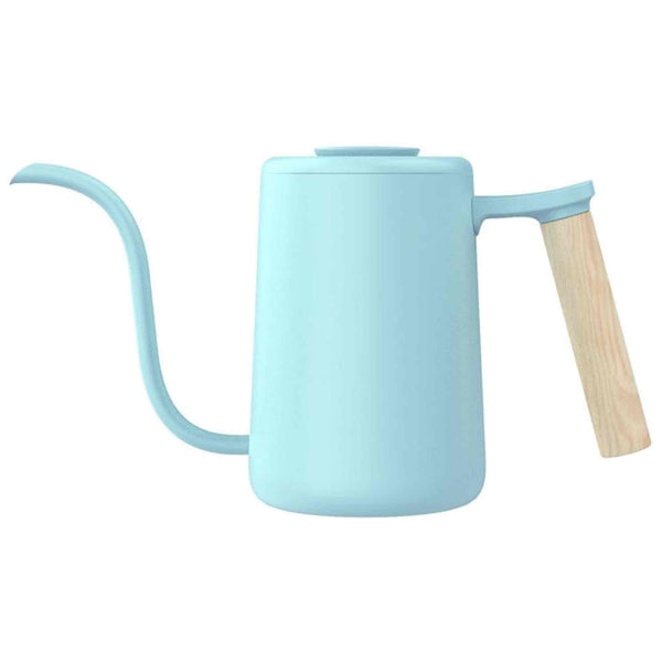Timemore Pouring Kettle - Blue With Wooden Handle - 700ml