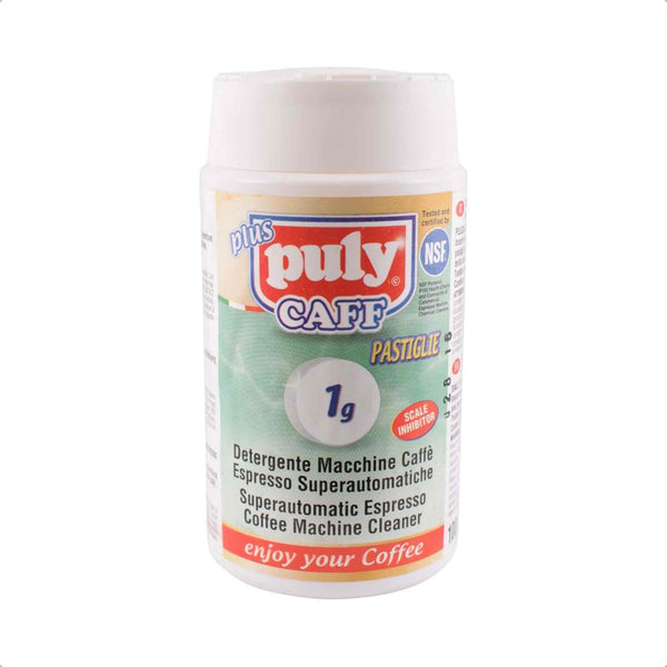 Puly Caff Coffee Machine Cleaning Tablets Tub of 100 - 1g