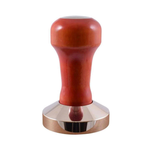 Wooden Professional Coffee Tamper - Stainless Steel Base - 57mm