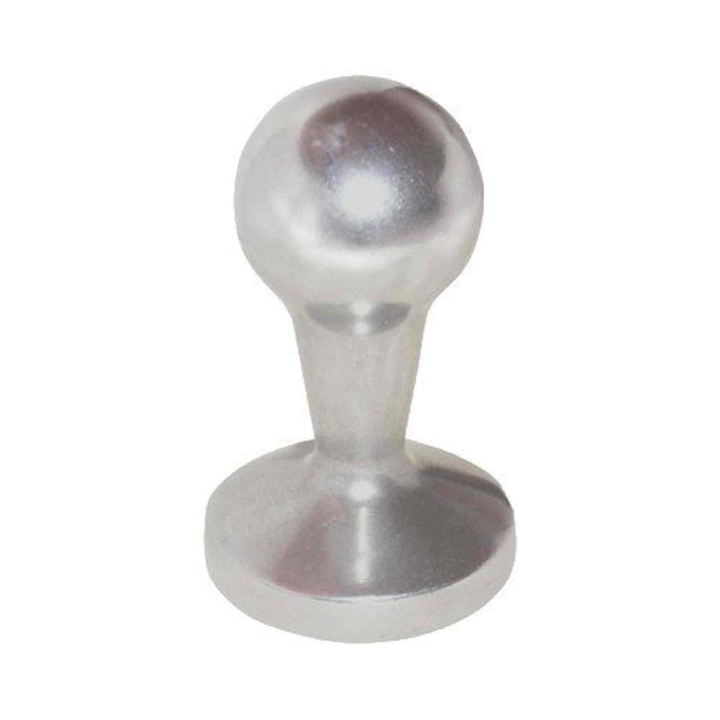 Silver Metal Coffee Tamper - 53mm