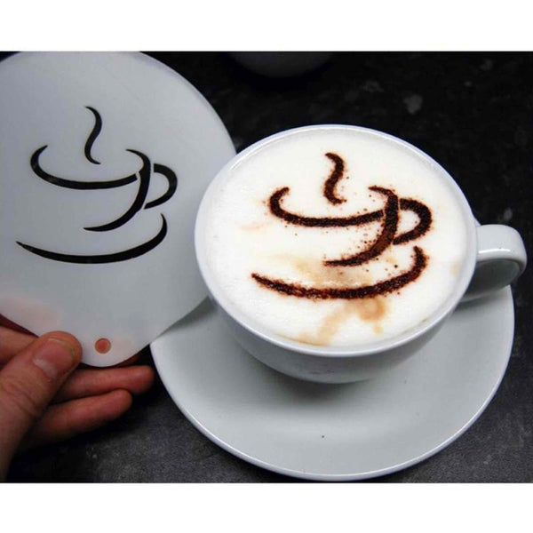 Coffee Cup Hot Chocolate Coffee Stencil
