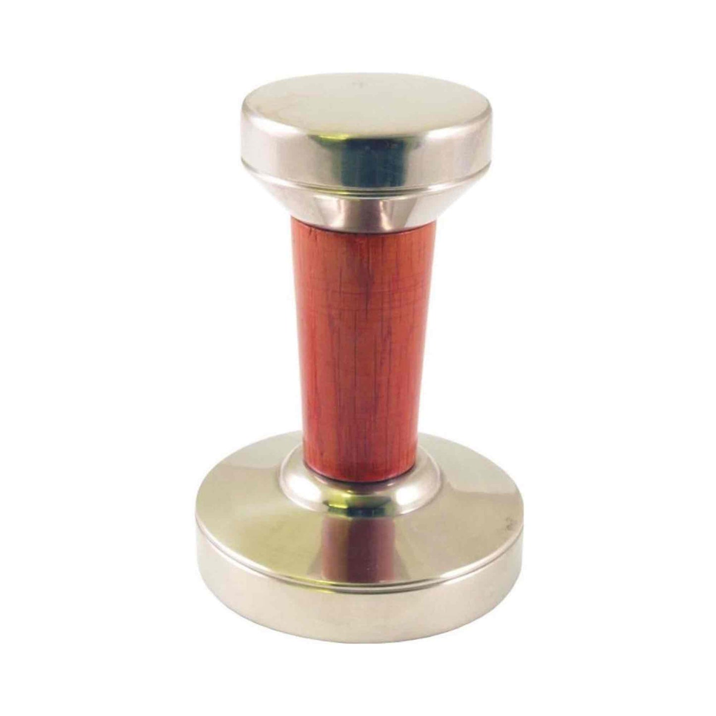 Premium Stainless Steel Tamper With Wooden Handle - 57mm
