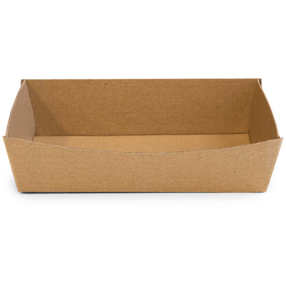 Vegware Compostable 8 x 6in Microflute Food Tray - Case of 200