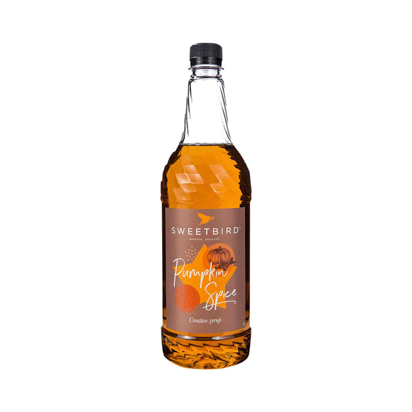 Sweetbird Pumpkin Spice Coffee Syrup - 1 Litre Bottle