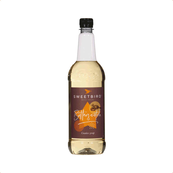 Sweetbird Butterscotch Coffee Syrup - 1 Litre Bottle