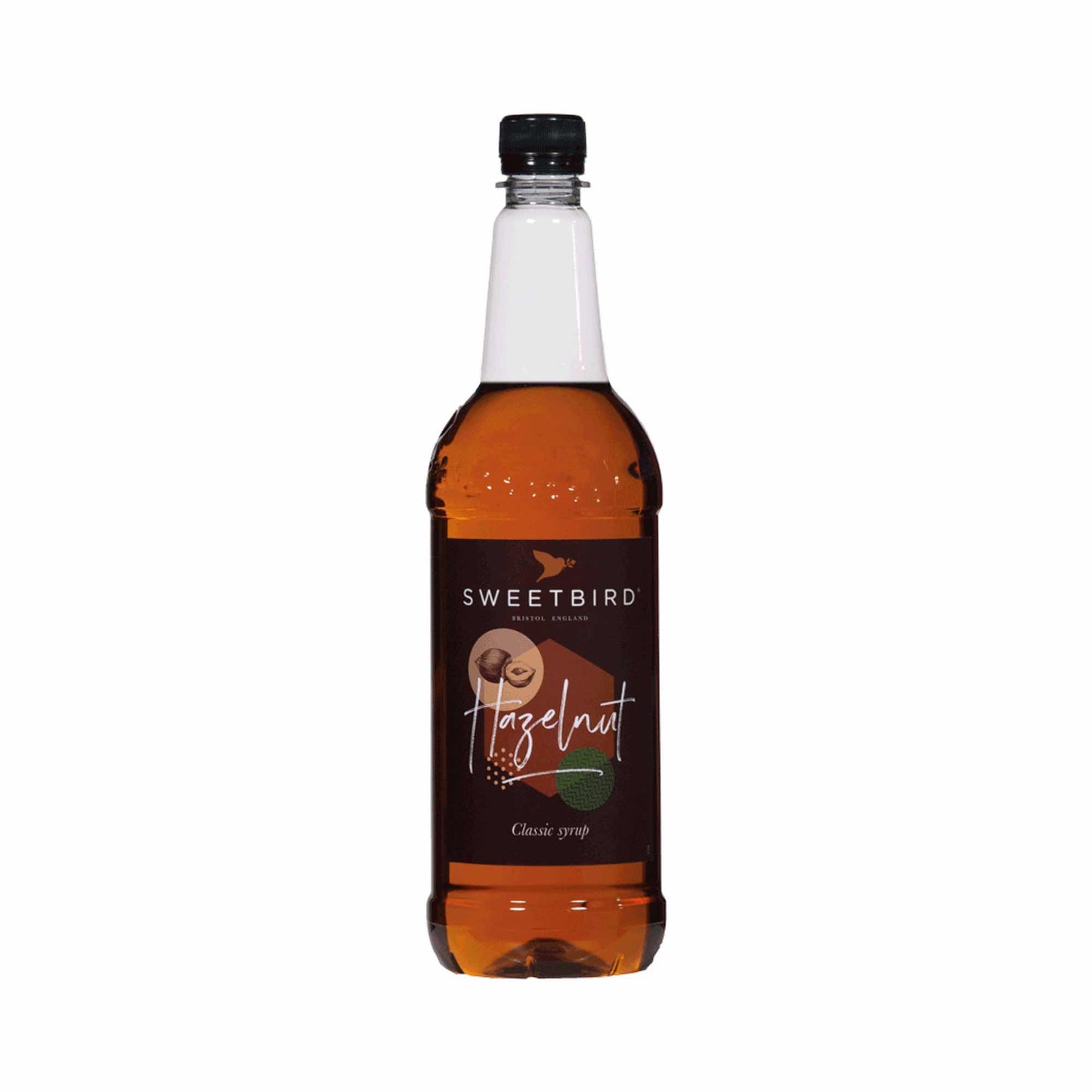 Sweetbird Hazelnut Coffee Syrup - 1 Litre Bottle