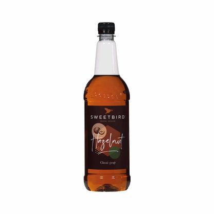 Sweetbird Hazelnut Coffee Syrup - 1 Litre Bottle