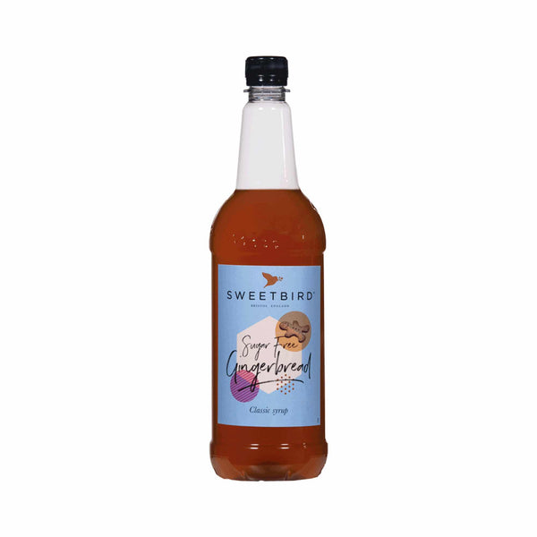 Sweetbird Sugar-Free Gingerbread Coffee Syrup - 1 Litre Bottle