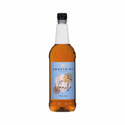 Sweetbird Sugar-Free Vanilla Coffee Syrup - 1 Litre Bottle