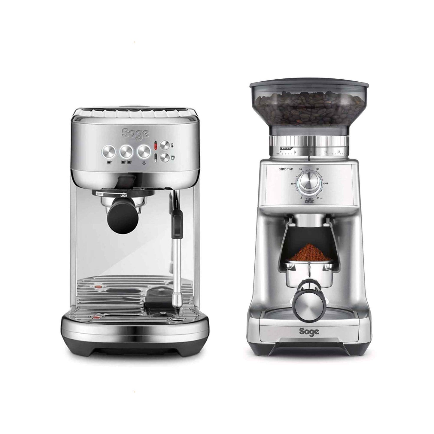 Sage Bambino Plus + The Dose Control Pro Espresso Machine Package