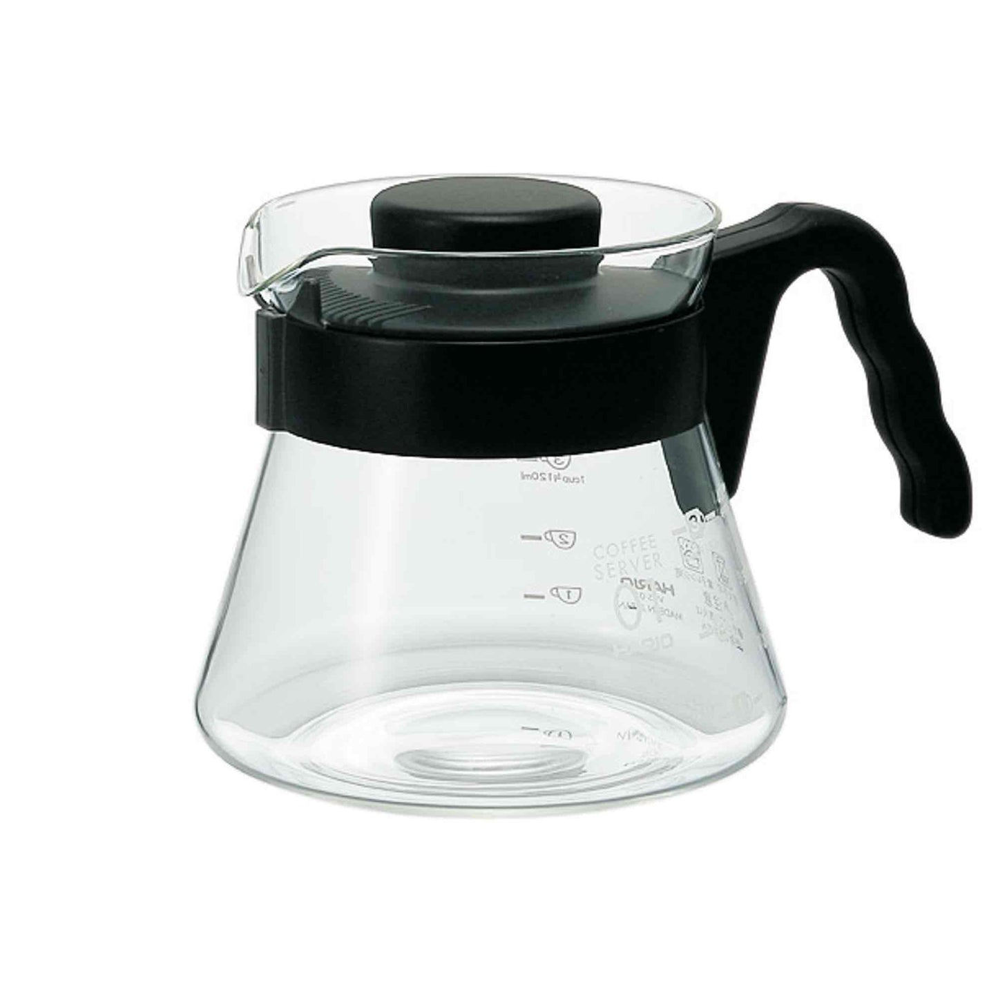 Hario V60 01 Glass Coffee Server - 450ml