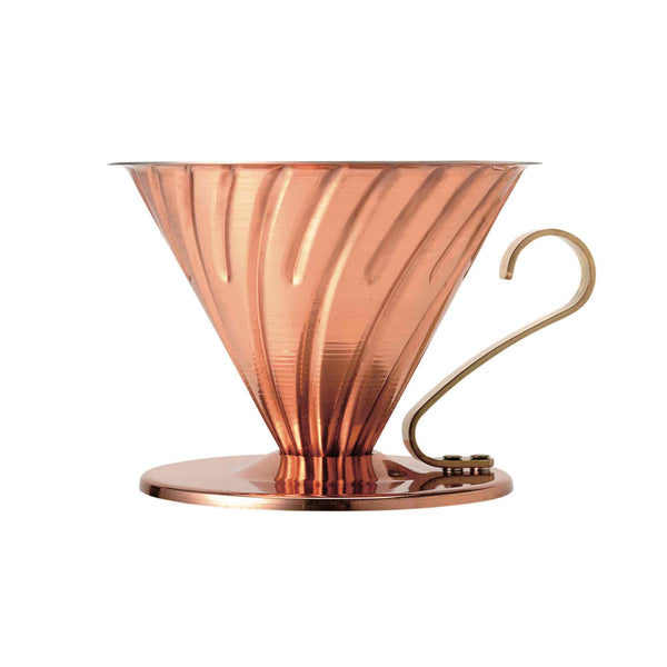 Hario V60 02 Copper Coffee Dripper - 4 Cup