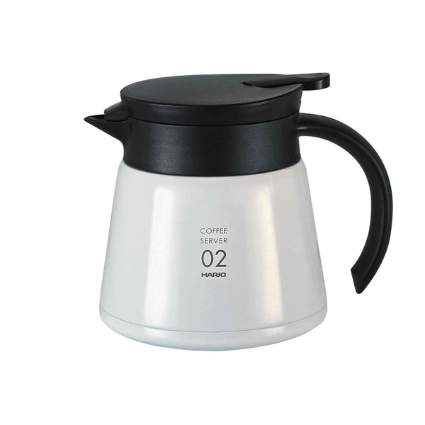 Hario V60 02 Heat Resistant Coffee Server - 550ml - Black, White or Red