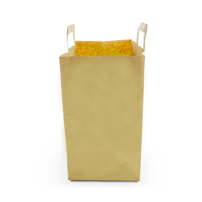 Vegware Compostable Large Recycled Kraft Paper Carrier - Case of 250
