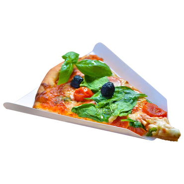 Vegware Compostable Pizza Slice Tray - Case of 1000
