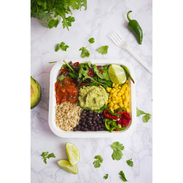 Vegware Compostable 22oz/650ml Gourmet Food Base (Fits Lid 4) - Case of 600