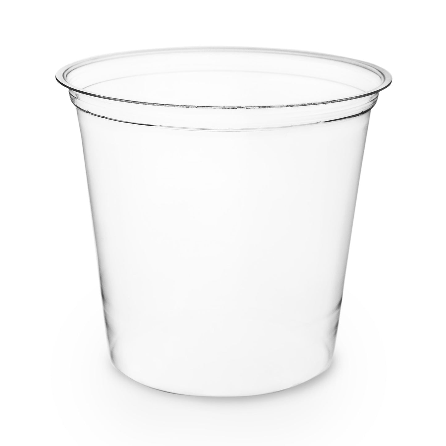 Vegware Compostable 24oz PLA Round Deli Container - Case of 500