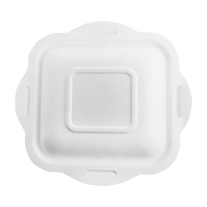 Vegware Compostable Size 4 Bagasse Gourmet Lid - Case of 600